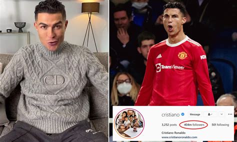 Cristiano Ronaldo Insta Followers Cristiano Ronaldo Becomes Worlds