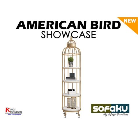 Jual American Bird Showcase Etalase Rak Susun Sangkar Rak Sangkar