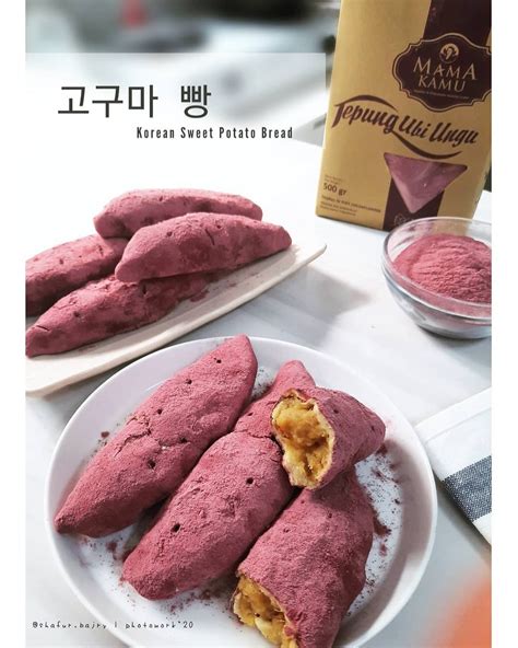 Resep Roti Ubi Ungu Ala Korea Manis Dan Lembut Orami