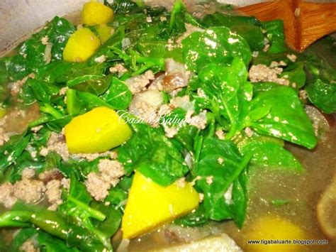 Casa Baluarte Filipino Recipes Alugbati Recipe