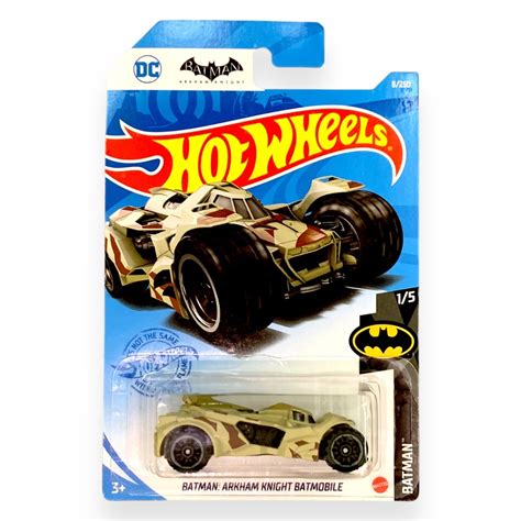 Miniatura Carro Hot Wheels Batman Arkham Knight Batmobile Batmovel Camo BATMAN Shopee