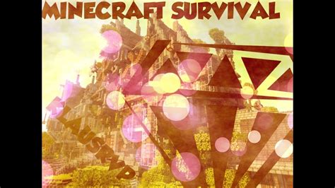 Minecraft Survival Pocz Tki Youtube