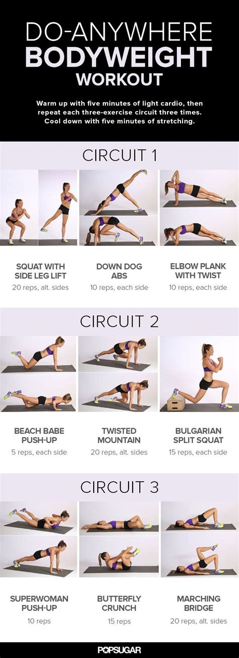 17 Best images about Workouts With Bodyweight on Pinterest | Quiet workout, Health and Ab ...