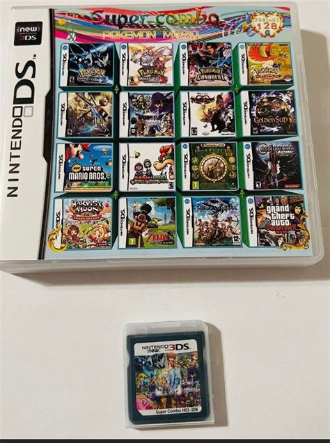 Super Combo In All In Game Cart Games Cartridge For Nds Ds