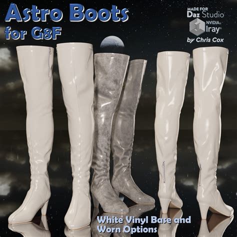 Astro Thigh Boots G8f Daz 3d