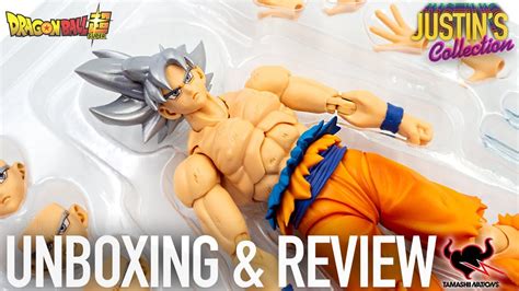 Goku Mastered Ultra Instinct Dragon Ball Super S H Figuarts Unboxing