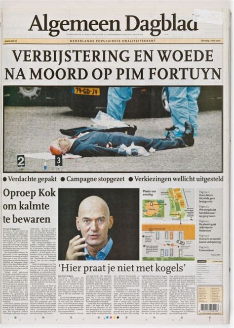 Mei Pim Fortuyn Vermoord Waar Was Jij Toen