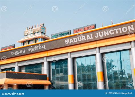 Madurai Junction Railway Station in Madurai, India Editorial Image ...