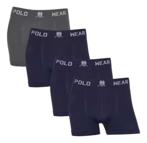 Kit Cueca Boxer Polo Wear Microfibra Cos Elastico Original Mercadolivre