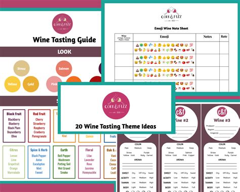 DIY Wine Tasting Party Downloadable Kit