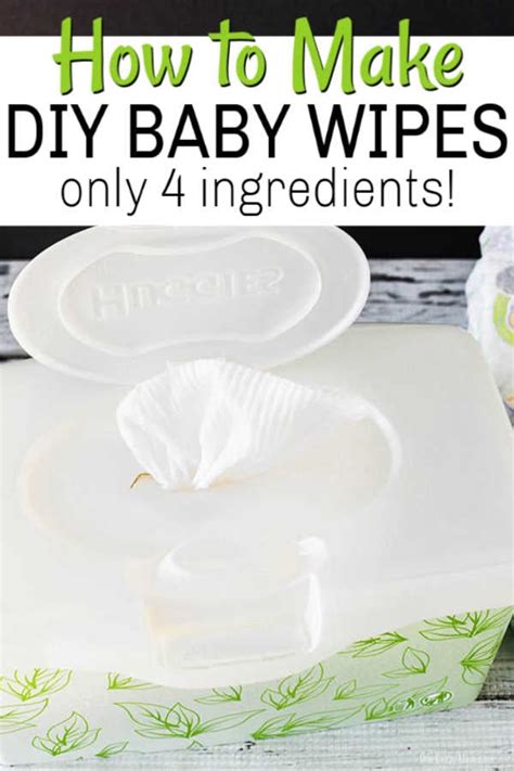 Homemade Baby Wipes Diy Baby Wipes With 4 Ingredients