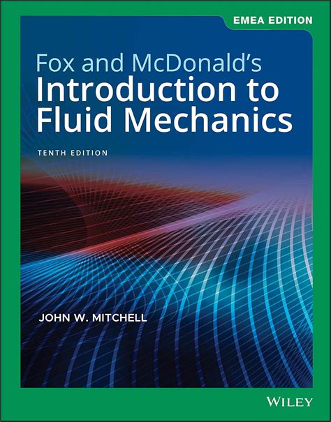 Amazon Fox And McDonald S Introduction To Fluid Mechanics EMEA