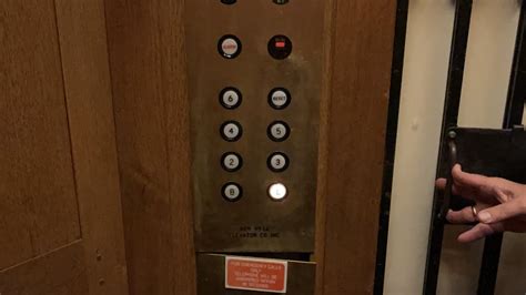 Gated Otis Traction Elevator At Omni Grove Park Inn Asheville Nc