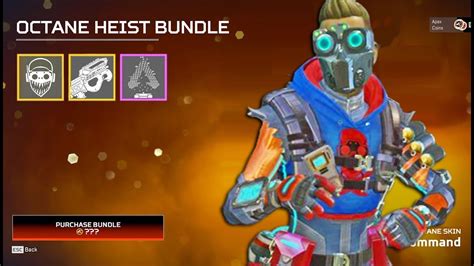 New Octane ‘heist Bundle Leaked In Apex Legends Youtube