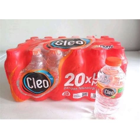 Jual Cleo Mini Air Mineral Ml Botol Pack Isi Shopee Indonesia