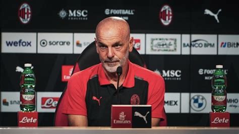 Conferenza Stampa Pioli Post Milan Atalanta Coppa Italia Le Parole