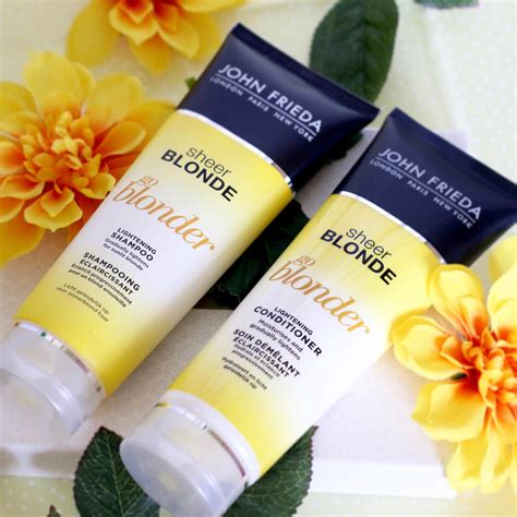 Go Blonder With John Frieda Sheer Blonde Rebecca Coco