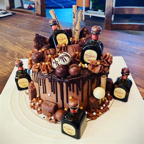 Chocolate Don Julio Cake Birthday Cakes For Men Tequila Cake Cool