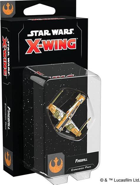 Jogo De Miniaturas Star Wars X Wing Fireball Expansion Estrat Gia