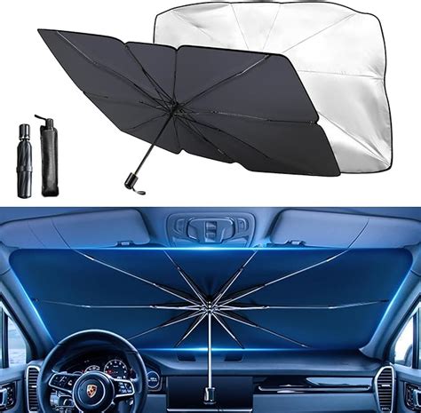 Amazon Cofsodi Car Windshield Sun Shade Summer Car Window Shades