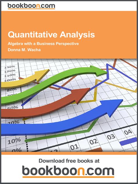 Quantitative Analysis Pdf Matrix Mathematics Equations