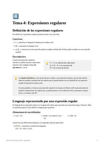 Capítulo 4 Expresiones regulares pdf