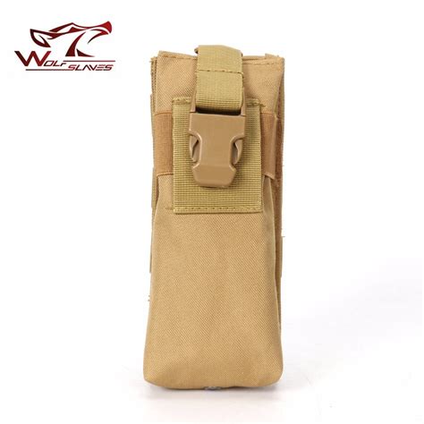 Adjustable Molle Hunting Military Bag Radio Holder Tactical Walkie