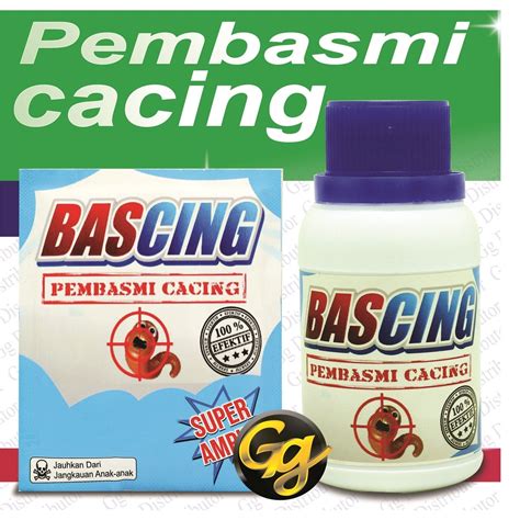 Jual BASCING BOTOL Pembasmi Cacing Lipan Kelabang Kecoa Kaki Seribu