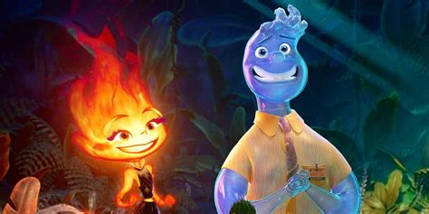 Pixar Reveals Elemental S Cast Poster And First Look