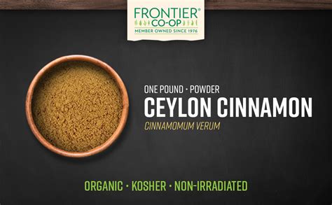 Frontier Co Op Ceylon Cinnamon Organic Fair Trade Certified Ground 1