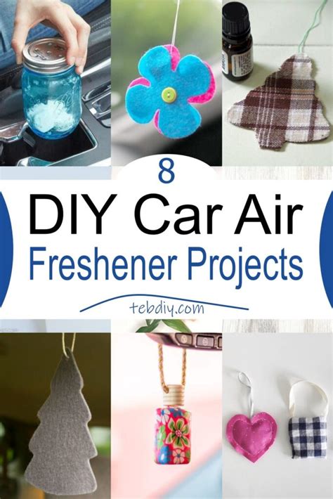 8 DIY Car Air Freshener Projects For Cheap - Teb DIY