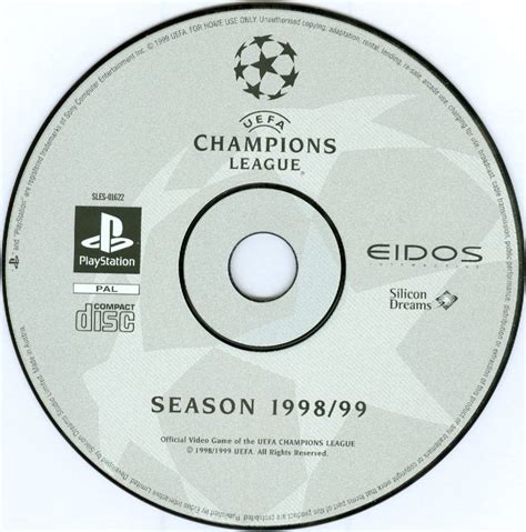 Uefa Champions League Season Playstation Box Cover Art