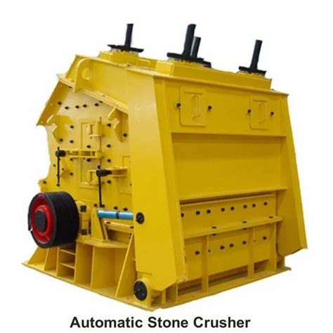 Ecoman Mild Steel Automatic Stone Crusher Capacity 0 43 M3 At Rs