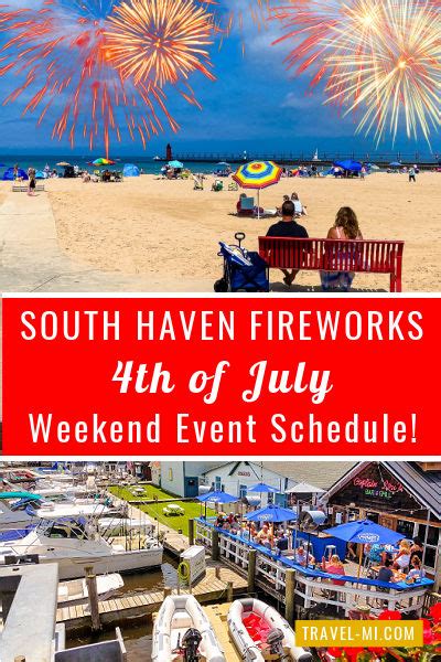 2024 South Haven Fireworks Parade Art Fair Schedule 4TH OF JULY