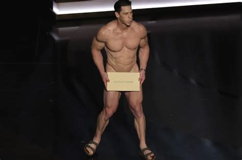 John Cena Was Naked At The Oscars If You Can See Him The Mary Sue