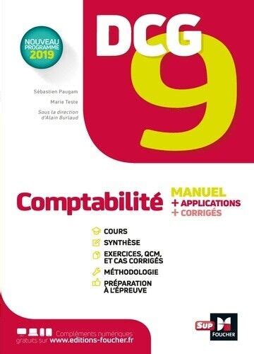 Dcg Comptabilit Manuel Et Applications Ebay