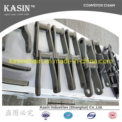 Kasin Wh 82 Conveyor Chain Welded Steel Mill Chain With Powerful