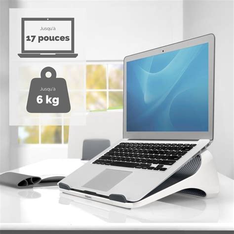 Fellowes I Spire Series Support Pour Ordinateur Portable Blanc Pas