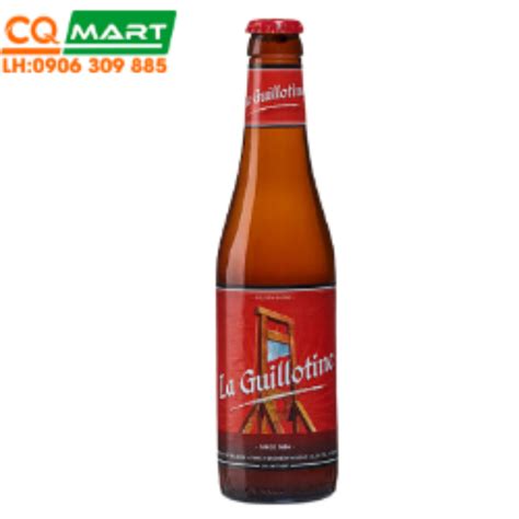 CQ Mart Food Wine Bia Bỉ La Guillotine 8 5 Chai 330ml