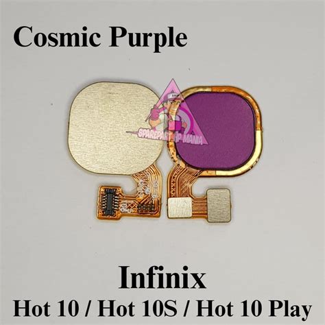 Jual FLEXIBLE FINGERPRINT INFINIX HOT 10 PLAY 10S ORIGINAL FLEXIBEL FINGER PRINT SIDIK JARI