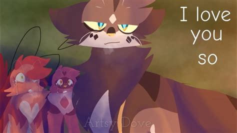 I Love You So Please Let Me Go Warrior Cats Ashfur Flipaclip Pmv