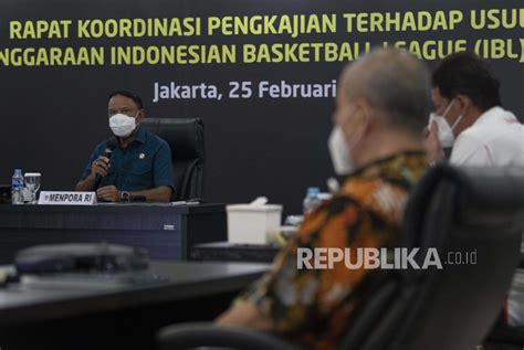 Menpora Apresiasi Rancangan Protokol Kesehatan Kompetisi Ibl