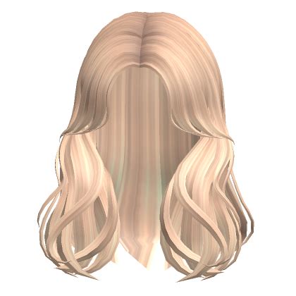 Layered Curtain Bangs In Blonde Roblox Item Rolimon S