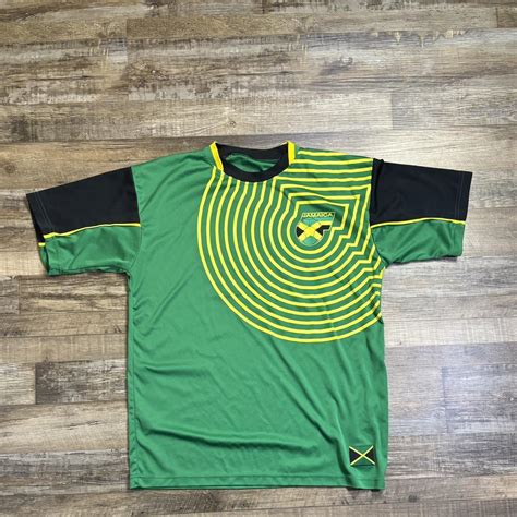 Jamaica soccer jersey - Depop