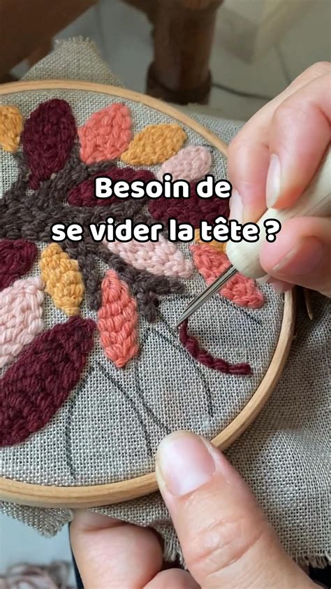 Tous nos conseils pour s initier au punch needle Poinçon à l aiguille