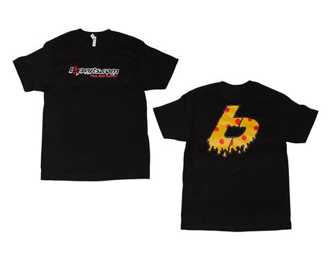 Tb T Shirt Crispy Pizza Black