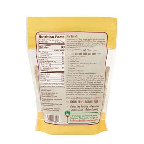 Bob S Red Mill Hazelnut Flour 14 Ounce Pack Of 4