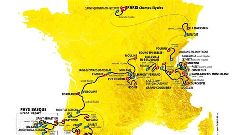 Tour De France 2023 Tutte Le Tappe Altimetria Calendario E Percorso