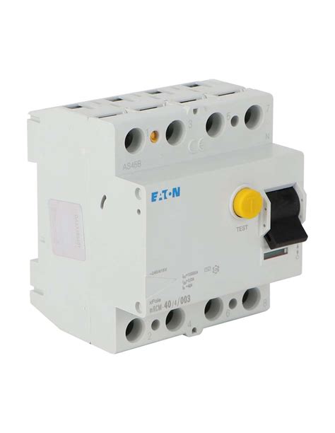 Earth Leakage Circuit Breaker Rccb 40a 4p 003 300ma