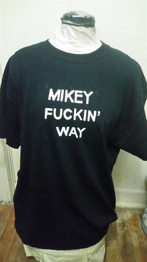 Mikey Fuckin Way Mikey Fucking Way Gerard Way Frank Iero Mcr Etsy